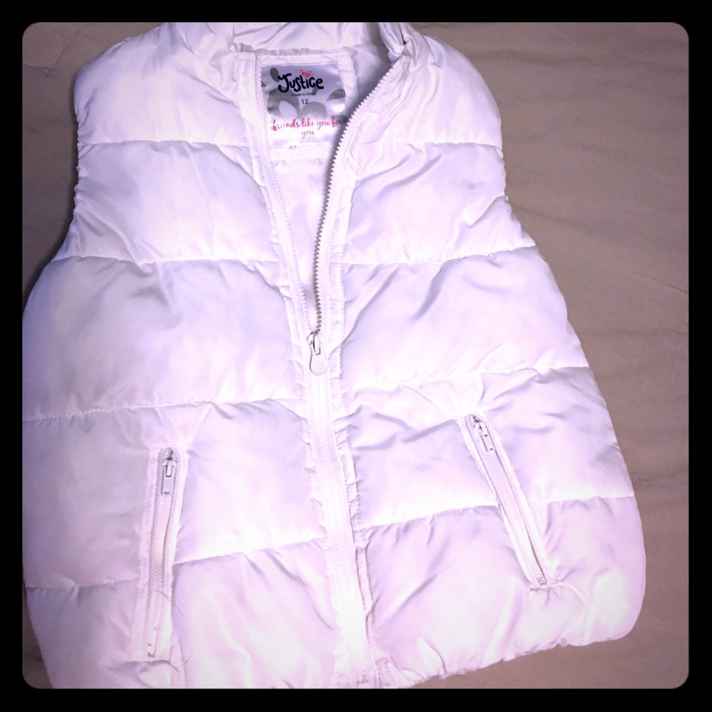 White Justice Vest